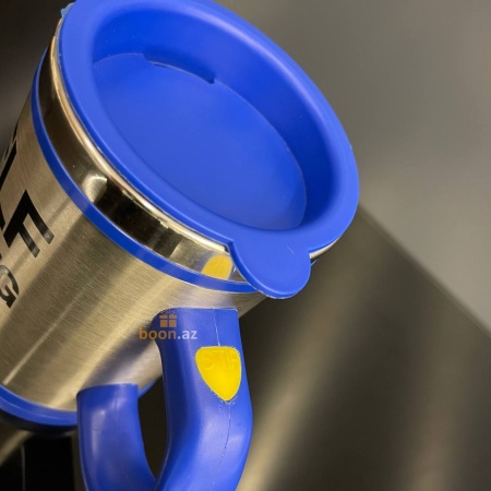 Кружка мешалка "Self Stirring Mug" 400мл ( Dark Blue)